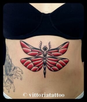 dragonfly by vitoriatattoo