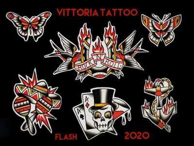 tattoo flash numeros 8
