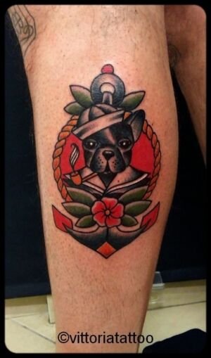 sailor dog tattoo