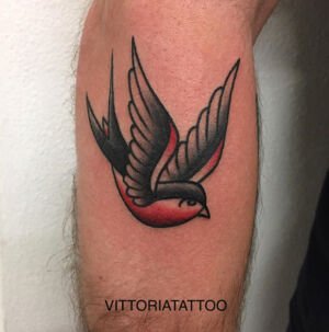 old school swallow tattoo