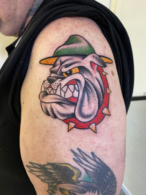Tatouage bulldog
